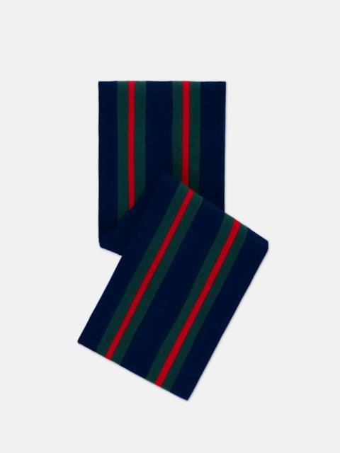 J. PRESS MADE-IN-ENGLAND SCHOOL OF MEDICINE SCHOOLBOY MUFFLER