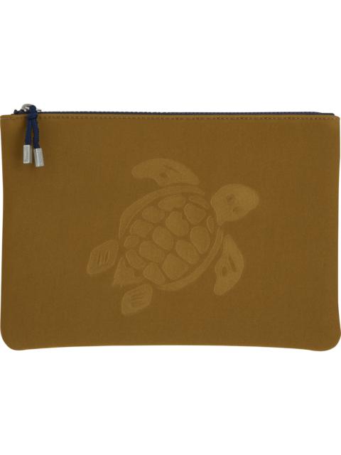 Vilebrequin Zipped Turtle Beach Pouch