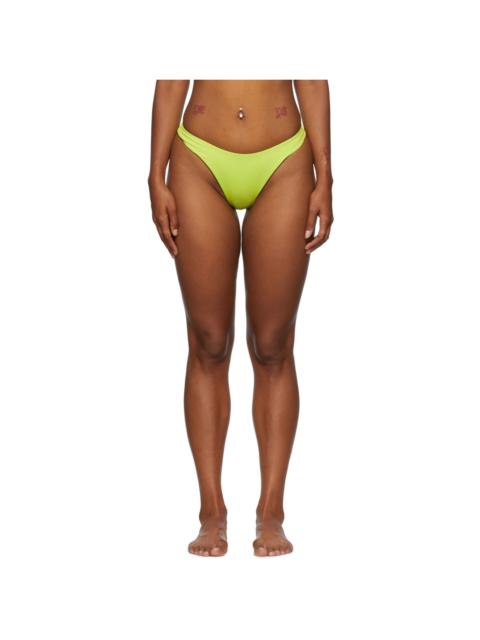 Green Swoosh Bikini Bottoms