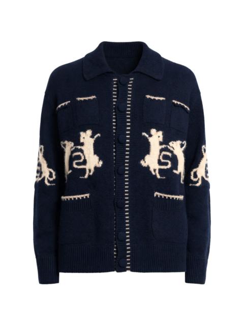 baziszt Mice cardigan