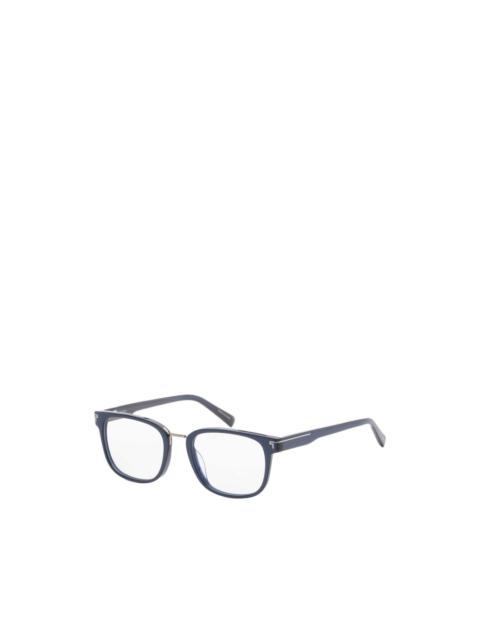 TUMI square-frame glasses