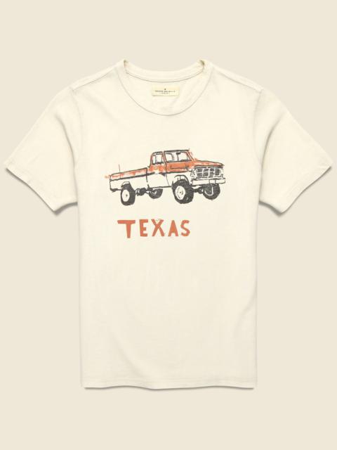 imogene + willie Texas Truck Tee - Vintage White