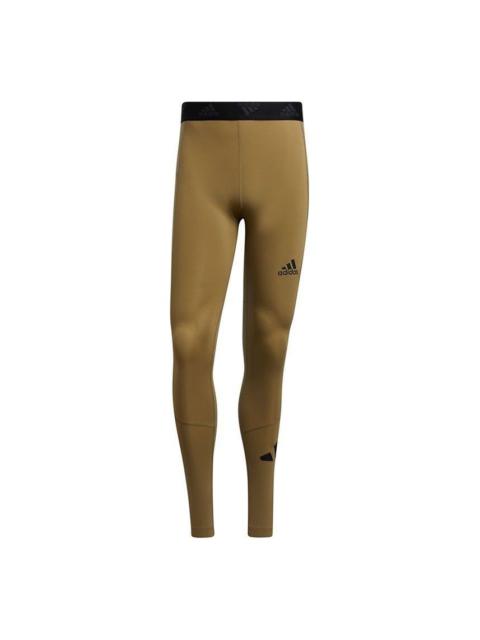 adidas adidas Techfit Long Tights Asia Sizing 'Green' H08760