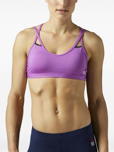 Reebok double strappy sport bra