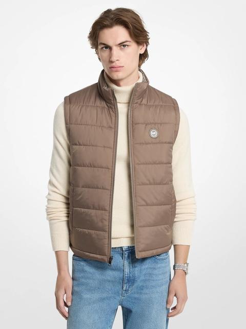 MICHAEL KORS Signature Logo Reversible Vest