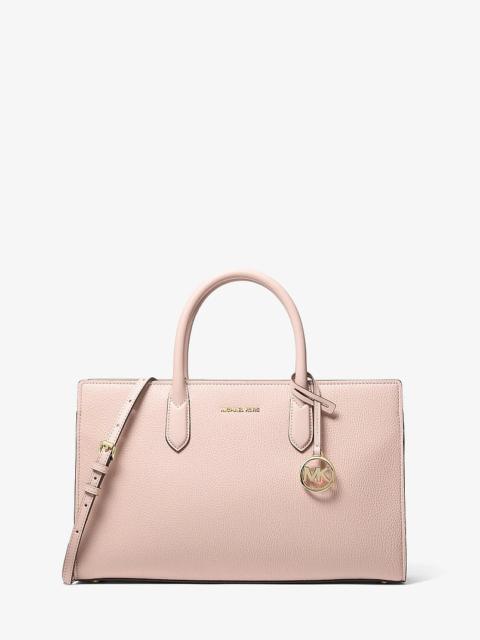 MICHAEL KORS Scarlett Medium Textured Satchel