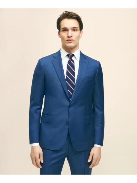 Brooks Brothers Classic Fit Wool Sharkskin 1818 Suit