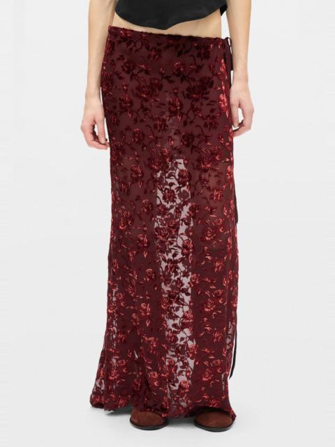 Ann Demeulemeester Eveline Long Bias Skirt