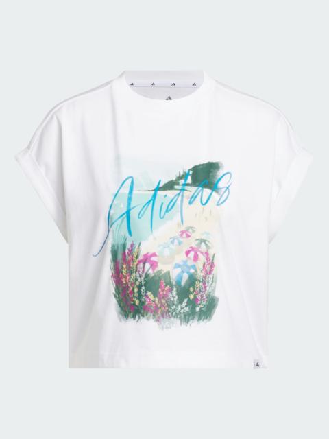 adidas SUMMER ROMANCE GRAPHIC T-SHIRT