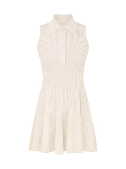 Zimmermann RIB POLO MINI DRESS