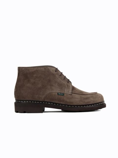 Paraboot Chambord Mid Brown Velvet - Rubber Sole