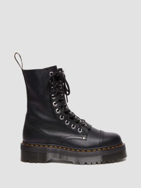 Dr. Martens Sinclair Hi Milled Nappa Leather Platform Boots