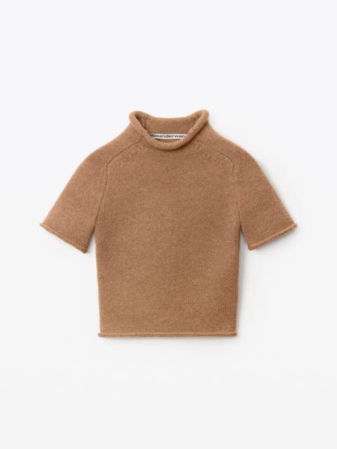 Alexander Wang knit tee in boiled wool