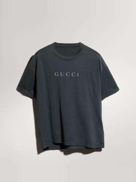 GUCCI Cotton T-shirt with print