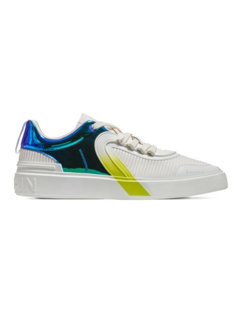Balmain B-Skate trainers in leather and suede