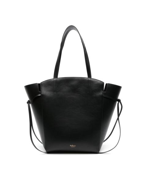 Clovelly leather tote bag