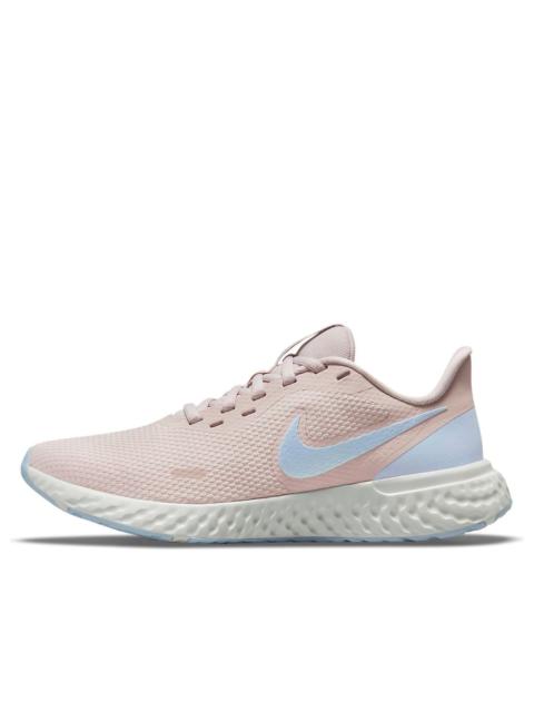 (WMNS) Nike Revolution 5 'Barely Rose Hydrogen Blue' BQ3207-604