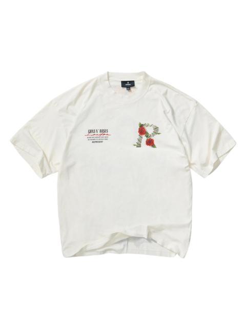 REPRESENT Men's Guns N' Roses Tour Crewneck T-Shirt - Flat White
