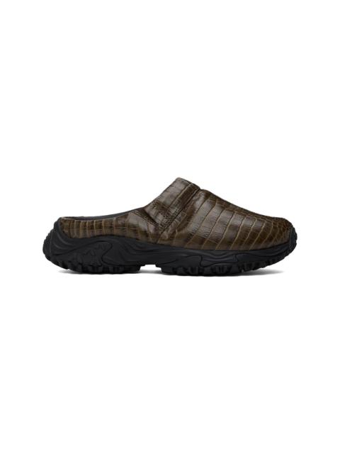 Martine Rose Brown Clarks Edition Loafers