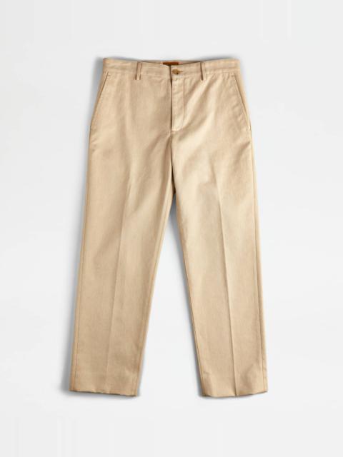 Tod's CHINO PANTS - BEIGE