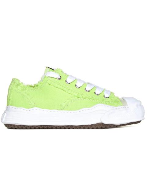 Maison Mihara Yasuhiro Hank Low Original Sole Canvas Green White