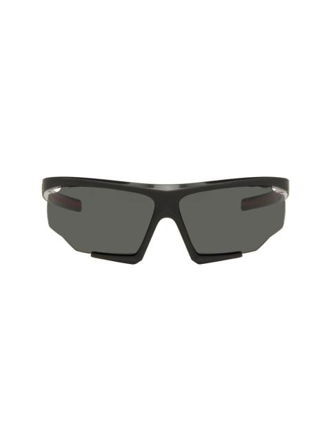 Prada Black 'Prada' Linea Rossa Impavid Sunglasses