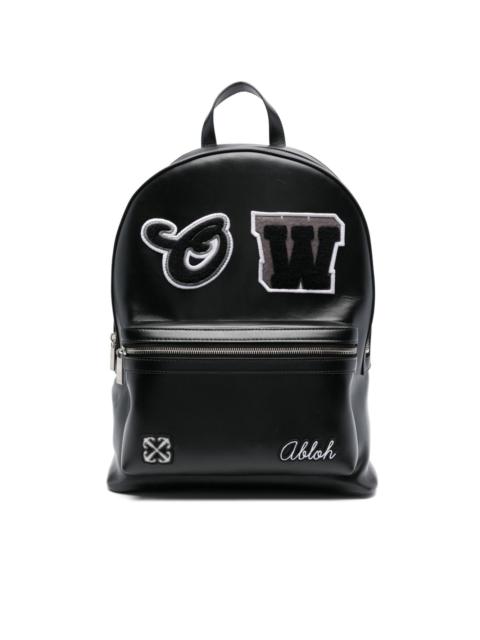 Off-White Varsity-patches backpack