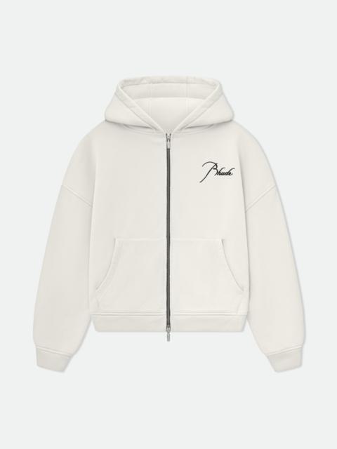 Rhude FULL ZIP HOODIE
