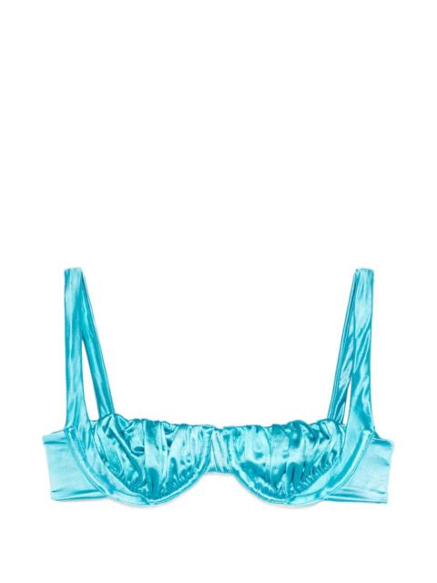 ISA BOULDER scrunch bikini top