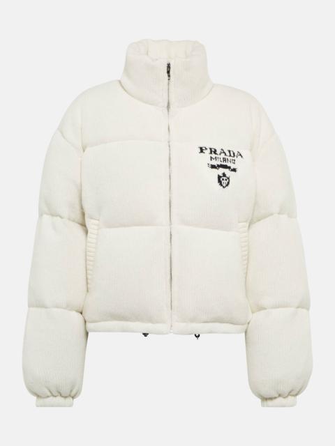 Prada Padded wool and cashmere jacket