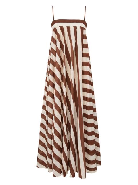 DAYLIGHT STRIPE MAXI DRESS