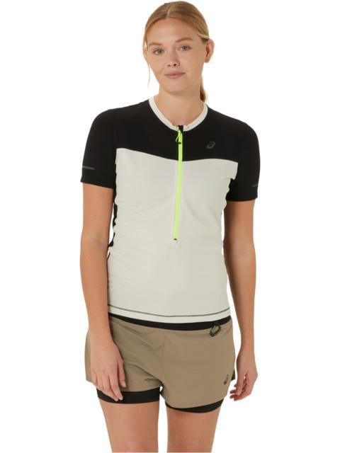 Asics WOMEN'S FUJITRAIL SHORT SLEEVE TOP