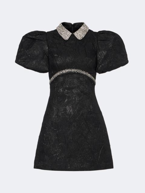 REBECCA VALLANCE Elowen embellished lamé minidress