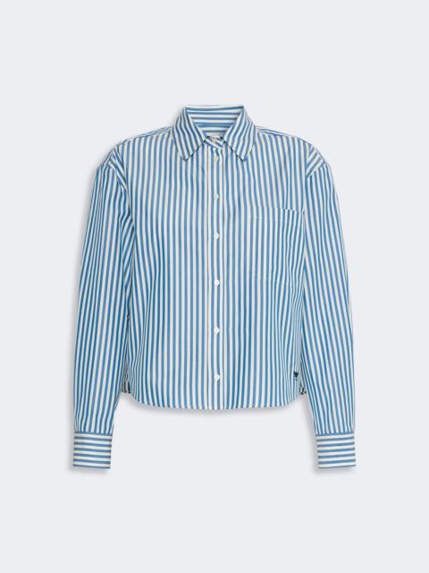 WEEKEND Max Mara PANETTO Cotton poplin shirt - CORNFLOWER BLUE