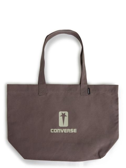 Rick Owens Gray Converse Edition Logo Tote