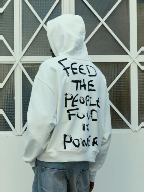 SKY HIGH FARM WORKWEAR Alastair Mckimm Workwear Hooded Sweatshirt