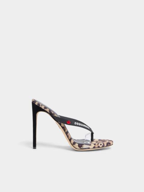 DSQUARED2 WILD2 MULE SANDALS