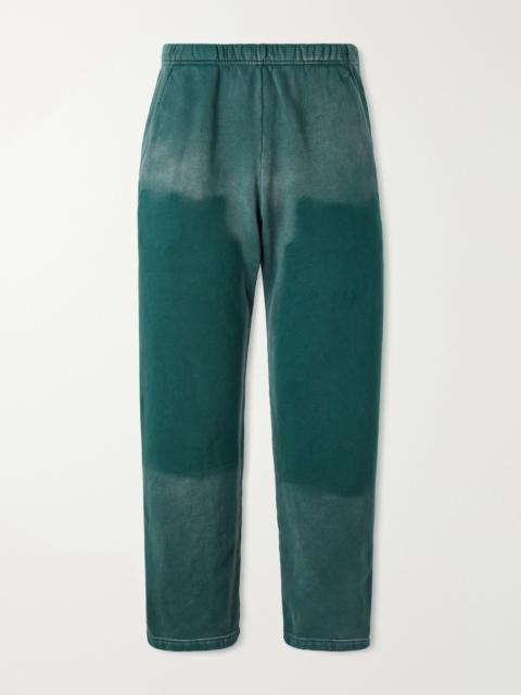 LES TIEN Straight-Leg Cotton-Jersey Sweatpants