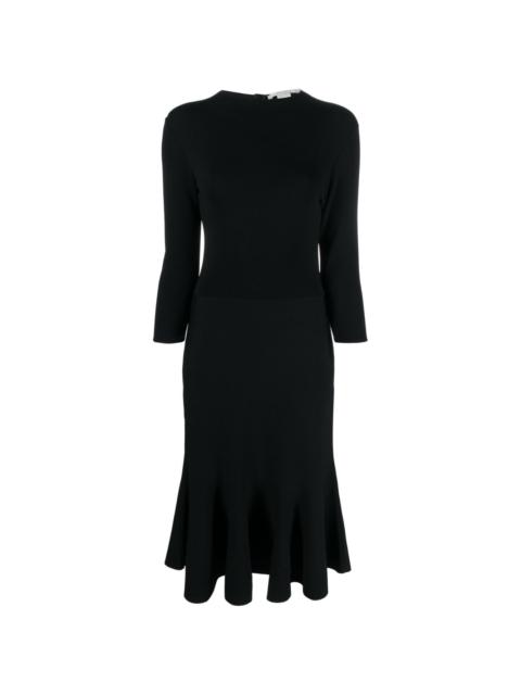 Stella McCartney knitted midi flared dress