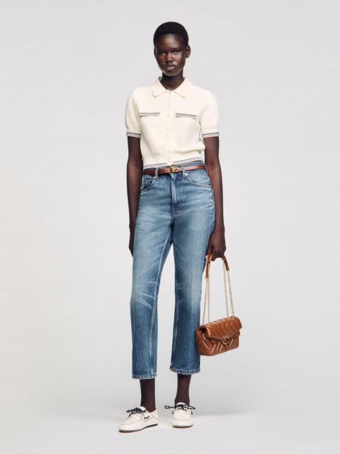 Sandro SHORT-SLEEVED CARDIGAN