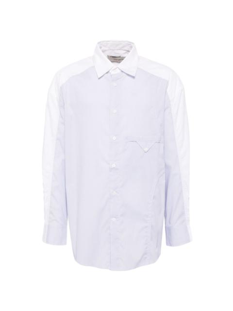 FENG CHEN WANG panelled shirt