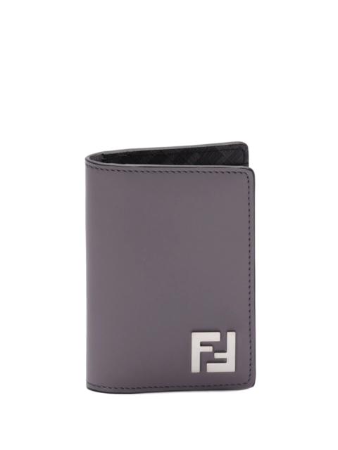 FF Logo-plaque Leather Wallet