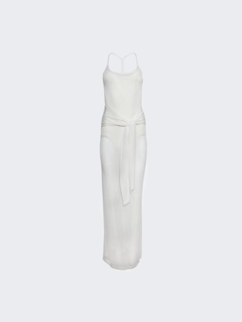 JACQUEMUS La Robe Maille Nodo Dress Off-white