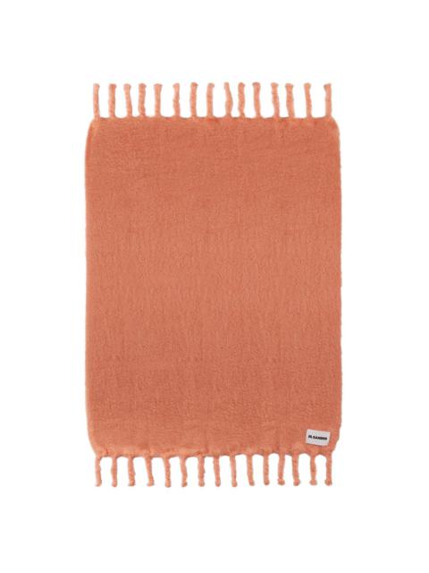 Jil Sander Pink Scarf Throw Blanket