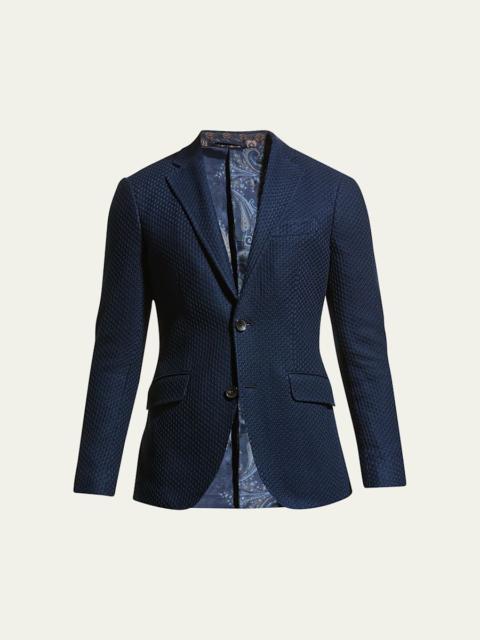 Etro Men's Basic Knit Blazer