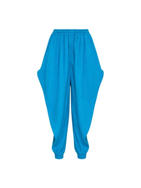 Alaïa Triangle Fleece Jersey Pants