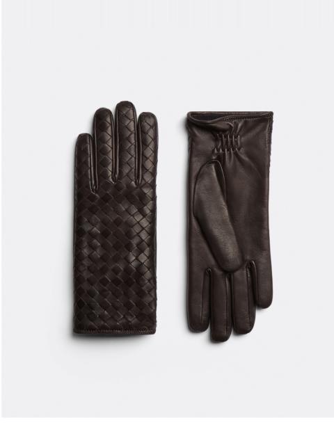 Bottega Veneta Intrecciato Leather Gloves