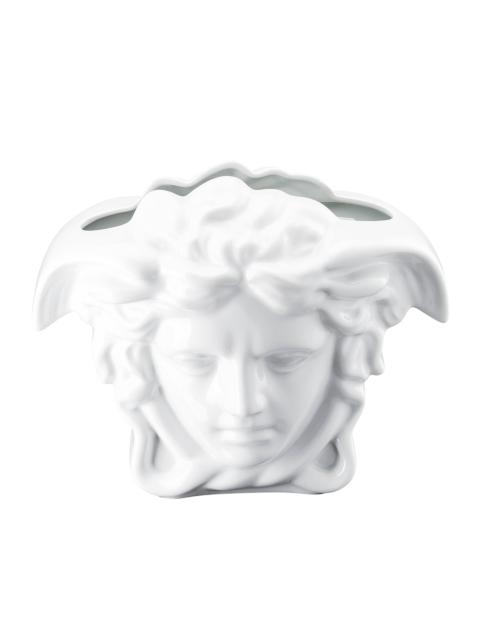 VERSACE Medusa Grande Vase in White - 11.75"