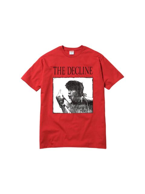 Supreme Supreme Decline of Western Civilization Tee Red