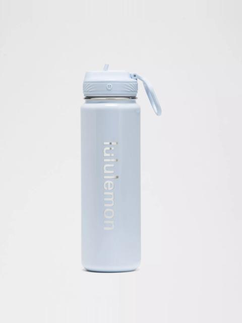 lululemon Back to Life Sport Bottle 24oz Straw Lid *Shine